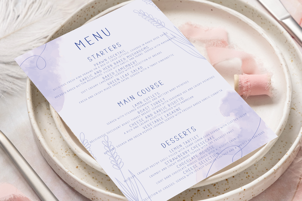 Set Menu