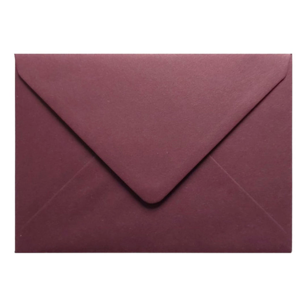 Wedding Envelopes - 5x7 - Burgundy