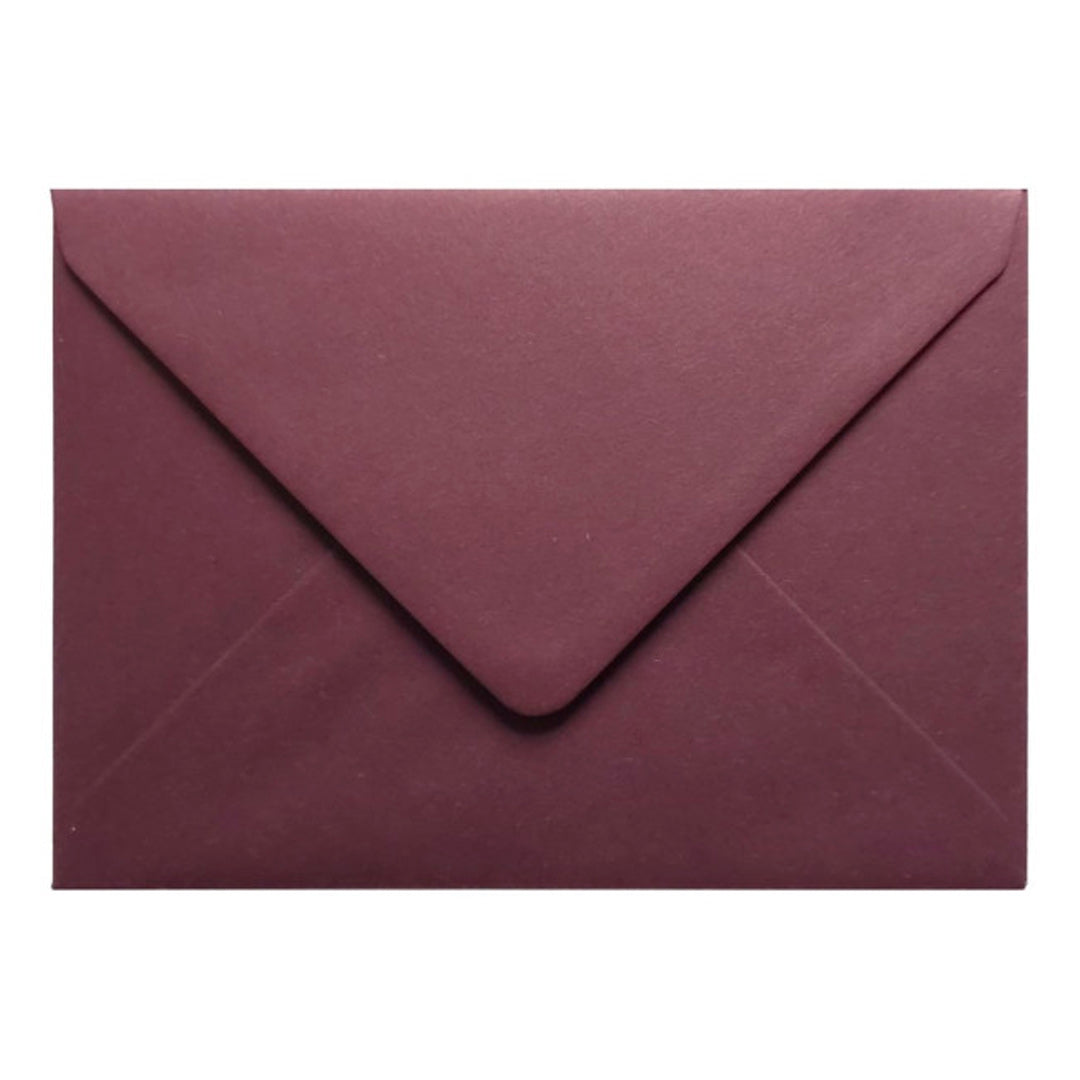Wedding Envelopes - 5x7 - Burgundy