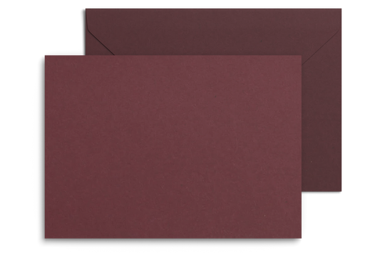 Wedding Envelopes - C6 - Burgundy