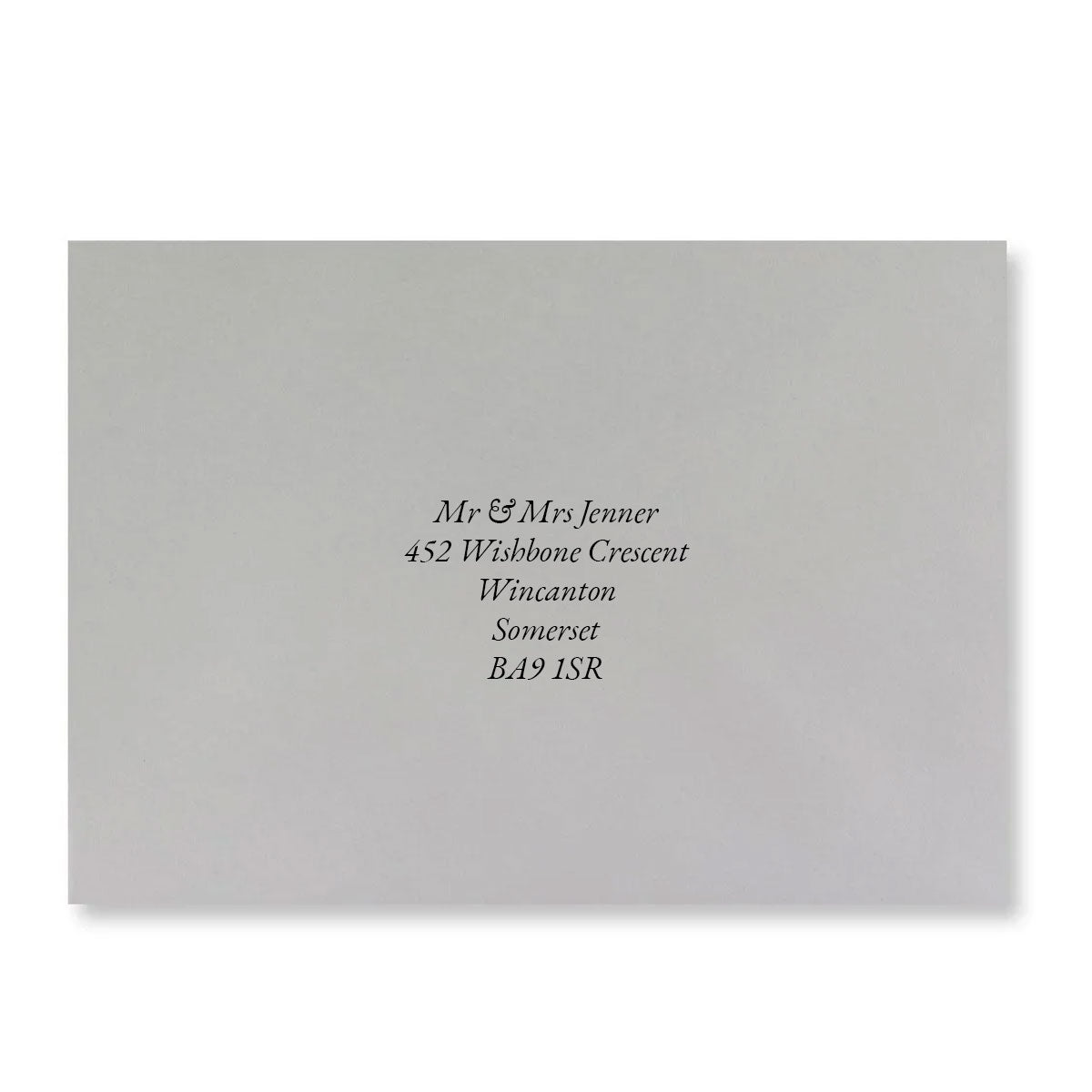 Wedding Envelopes - C6 - Grey