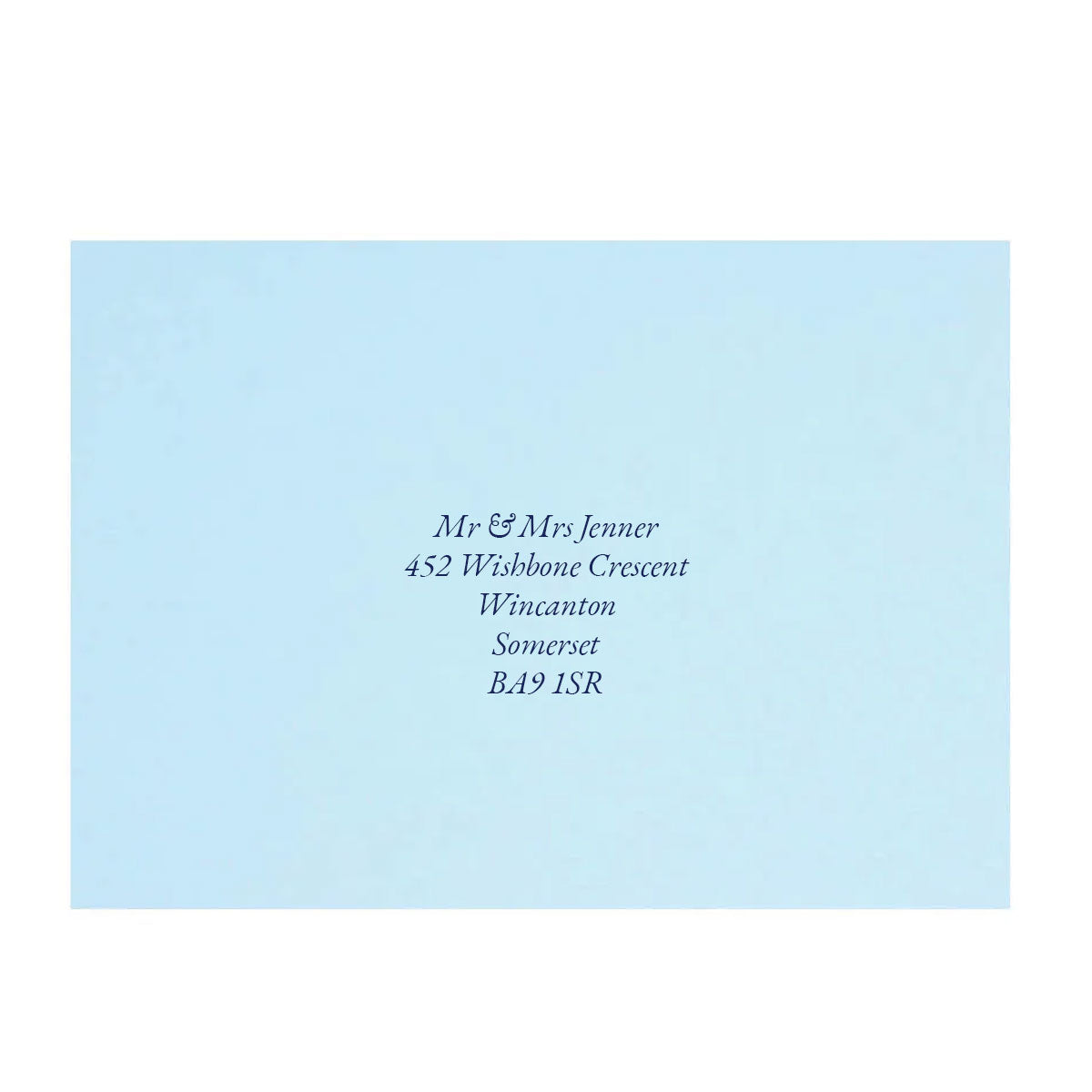 Wedding Envelopes - 5x7 - Light Blue
