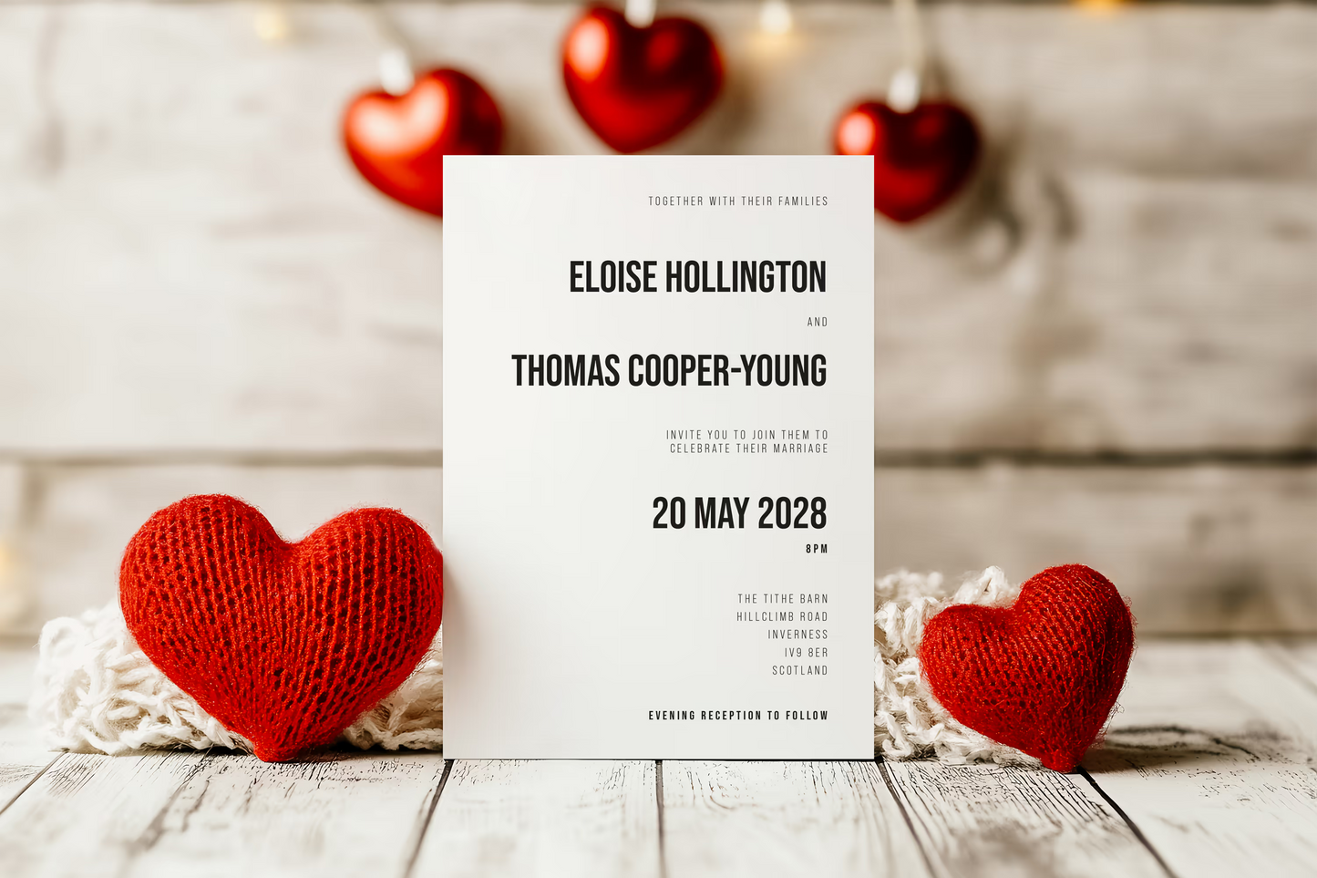 Wedding Invitation Card