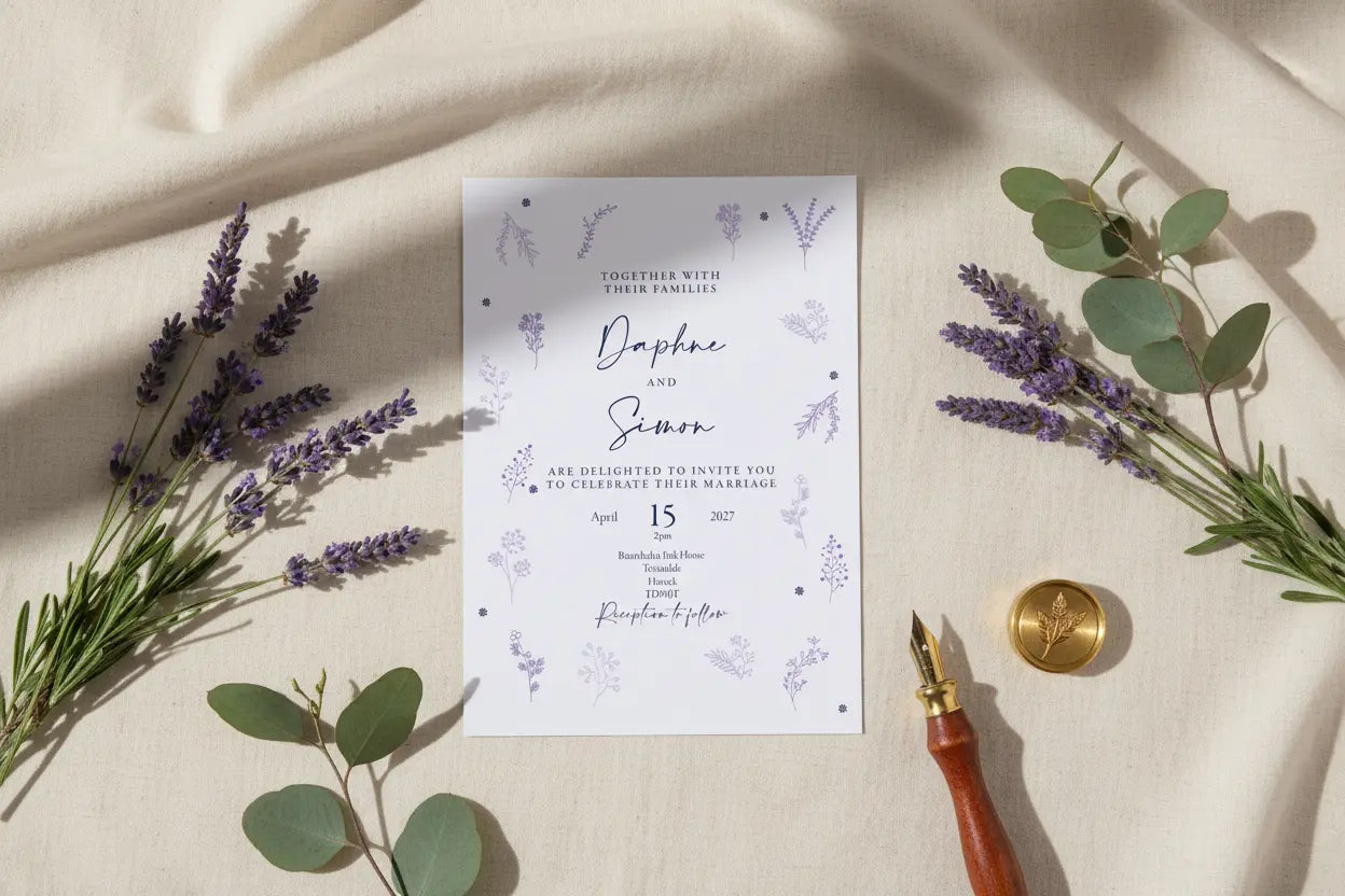 Alternative Landscape Invitation Mockup